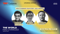 TEDxGateway Webinar - How To Narrate Your Story - Like A Prodigy