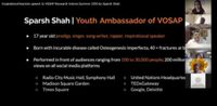 Inspirational Keynote Speech to VOSAP Research Interns