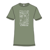 NEW Copper Box Sketch Tshirt