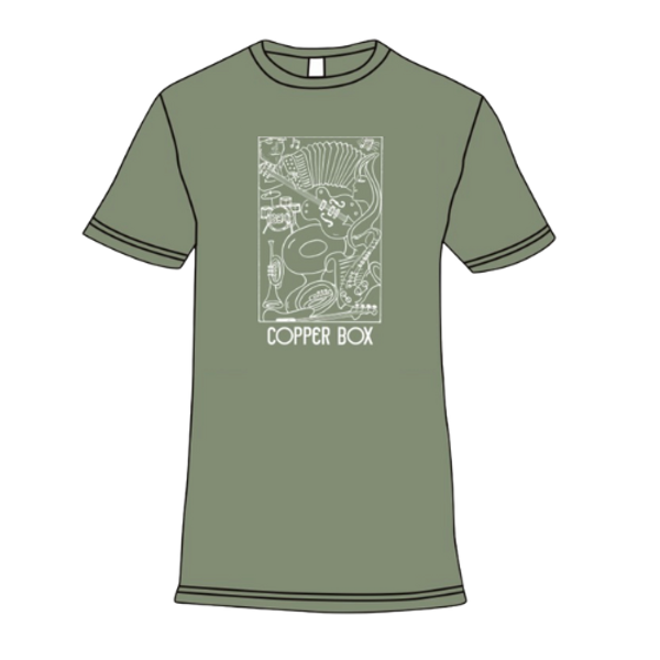 NEW Copper Box Sketch Tshirt