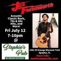 Jes Farnsworth - Solo Acoustic!