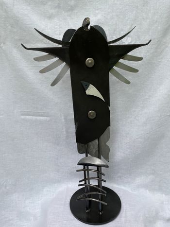Gate Keeper - The Offering 16in x 8in x 27in $650 SOLD
