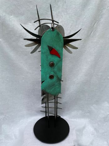 Gate Keeper - Jacobs Ladder 13in x 10in x 32in $700 SOLD
