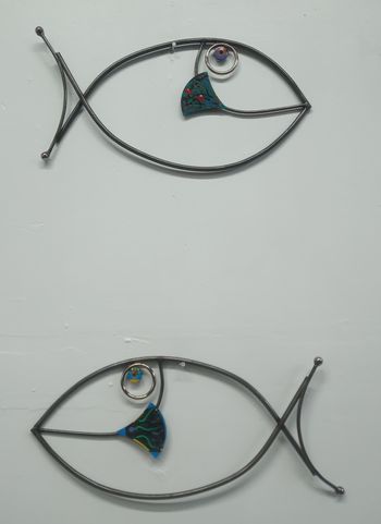 Fish 10in x 21in  $58 each
