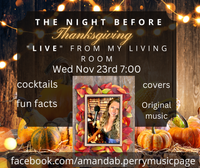 Amanda B. Perry "Live " From My Living Room