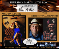 Amanda B. Perry and the International Treasures at The Aster Cafe