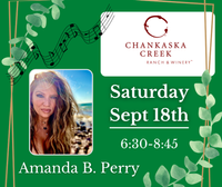 Amanda B. Perry Live at Chankaska Winery