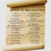 Song Bracelets, List of Lovers