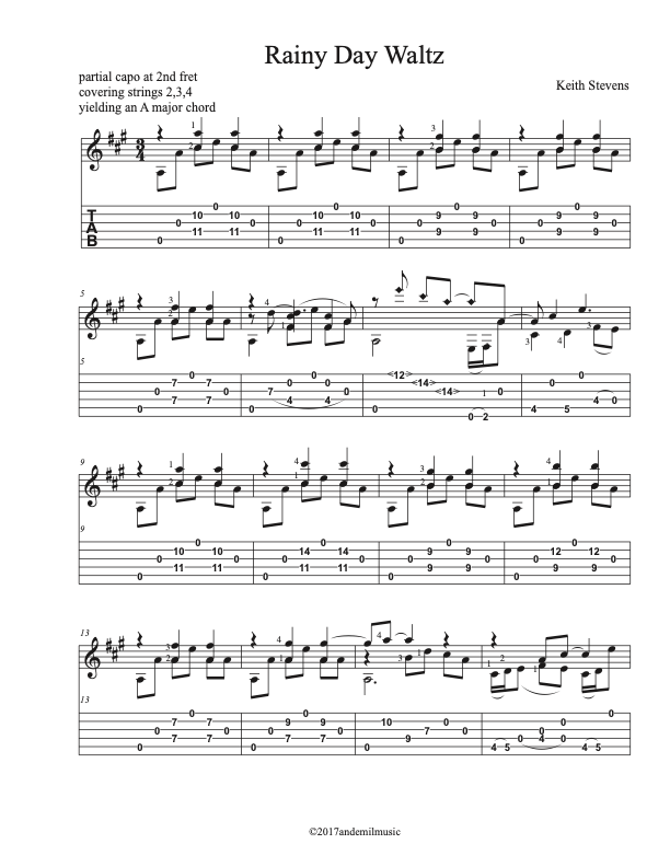 Rainy Day Waltz