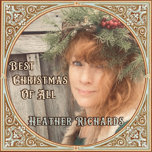 Heather Richards Best Christmas of All album cover art