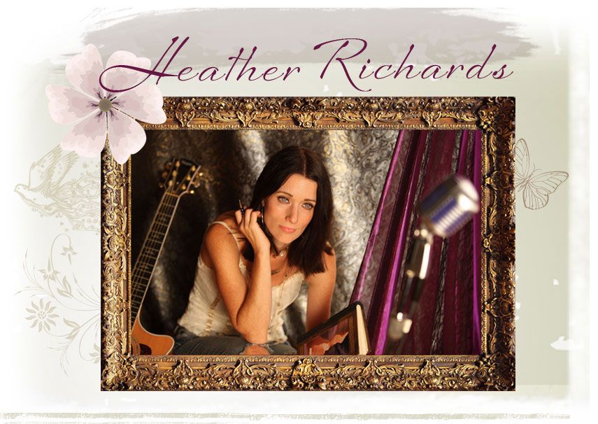 Heather Richards Americana country singer-songwriter promotional photo for Sweet As A Morning Ride