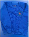 Embroidered Blue Jumper