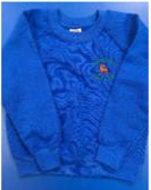 Embroidered Blue Jumper