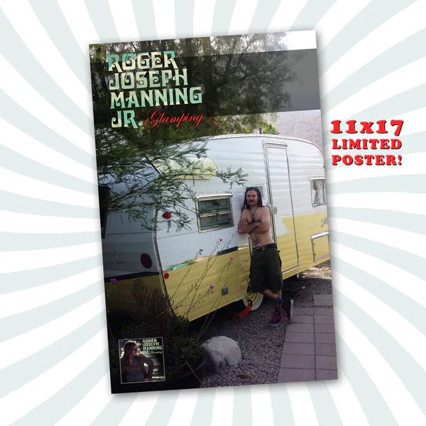 Limited Edition "Glamping" Litho Poster