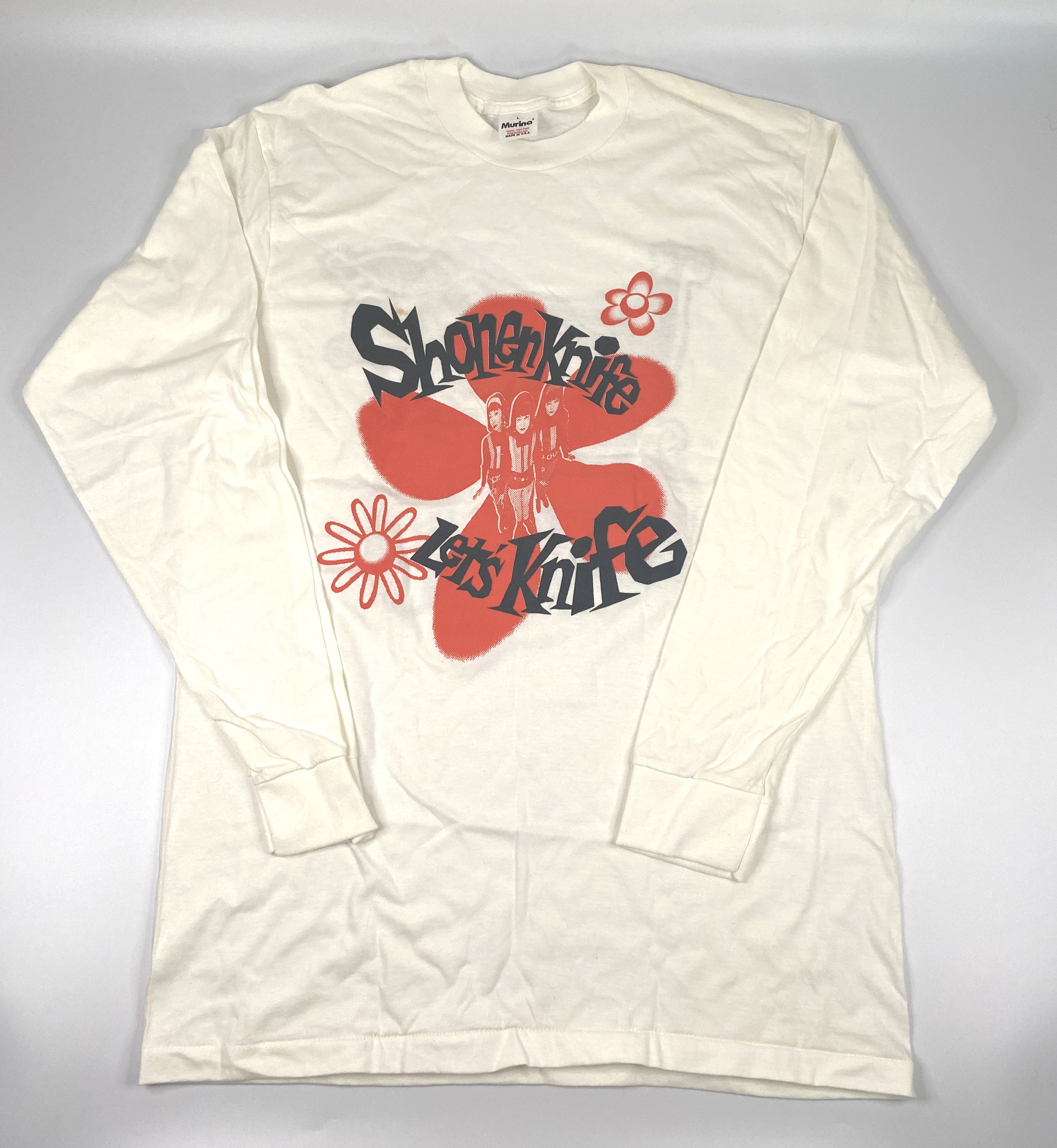 Shonen Knife T-Shirt Tour UK T-shirt Band KNIFE SHONEN - band T 