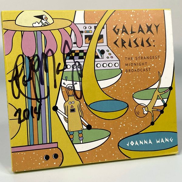 *NEW* JOANNA WANG "Galaxy Crisis: The Strangest Midnight Broadcast" CD (ROGER SIGNED) / Roger Produced & Performs