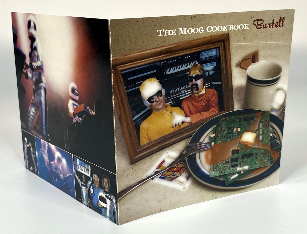 *NEW* MOOG COOKBOOK "Bartel" CD INSERTS (NO CD INCLUDED) (FRONT)