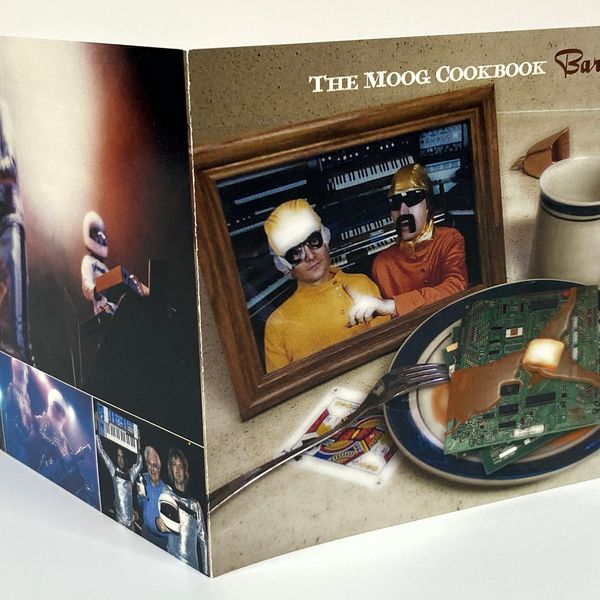 *NEW* MOOG COOKBOOK "Bartel" CD INSERTS (NO CD INCLUDED) (FRONT)