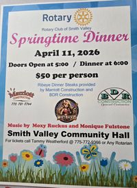 SMITH VALLEY ROTARY FUNDRAISER EVENT feat MOXY RUCKUS DANCE BAND