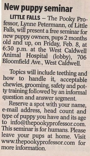 Educational Seminars-Free to the Public!
