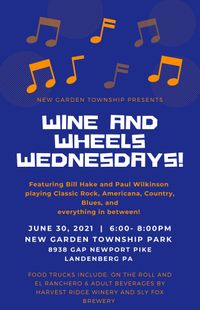 Wine and Wheels Wednesdays!