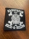 SASQUATCH (crossbone) EMBROIDERED PATCH