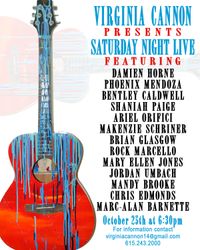 Virginia Cannon Saturday Night Live - with Mandy Brooke, Chris Edmonds