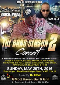 BRUSE WANE Live @ The Bars Season 2 Concert