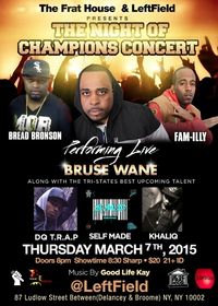 Left Field Presents BRUSE WANE Live In Concert 