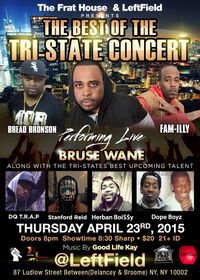 BRUSE WANE Live @ Leftfields "Best Of The Tri-State" Concert