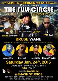 Bruse Wane Performing Live "FULL CIRCLE SHOW"