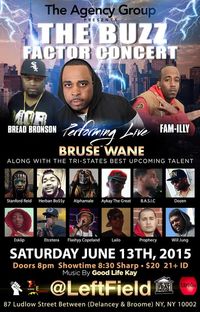 BRUSE WANE Live @ The  Buzz  Factor Concert