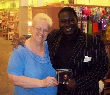 Bobby with a supporter from Abilene,Tx
