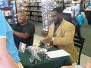 Me along with Harold(Jazz Kat) Hogan. A fanatic of great jazz music. I'm scared to see his collections!
