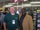 Me with Brownwood's Hastings store manager Ray. He's been here support my works since 1999's Desire,Strength & Ambitions
