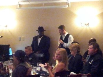Playing at the RF Hardin fundraiser in June 2012. Along with saxophonist Kent Z. Showcased some of my new material from the up coming Moments and Notions CD ...along with Kent Z new music..Had a good time
