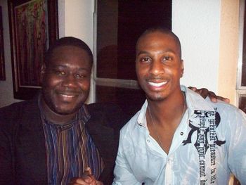 Bobby Lee and Sax sensation Eric Darius at the Bishop Art Theater in Dallas Texas
