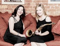 Wendy Allen with the fabulous Rachel Moor (Sax & Song)