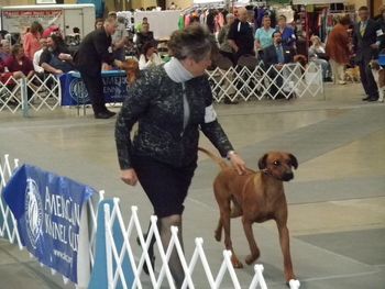 In the Group Ring after BOB win in Garden City, KS - March 2011
