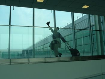 Karen, by faith, is boarding the plane to Africa
