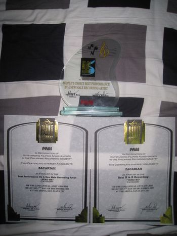 Zacariah's Awit Awards
