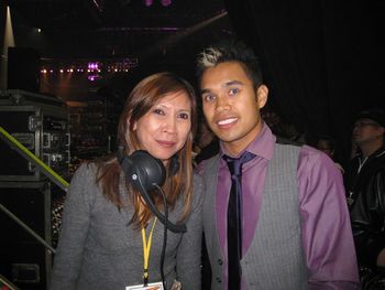 ABS-CBN Choreographer Anna Feliciano and Zac
