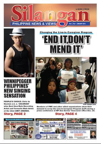 Silangan Canada - Front Page
