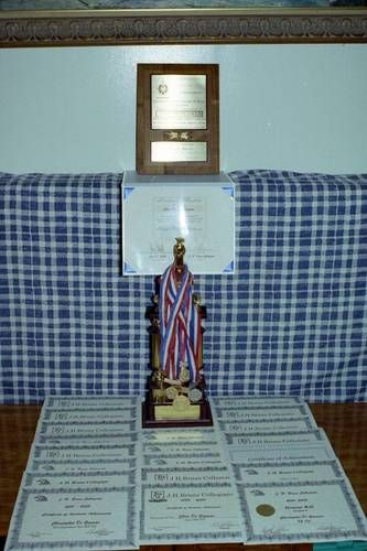 Zac's academic awards and achivements as of July 2002. Zacariah has added more awards and scholarships ever since. He was won over 45 academic awards and scholarships to date.
