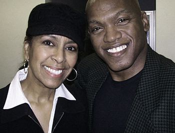 With Sheila Frazier
