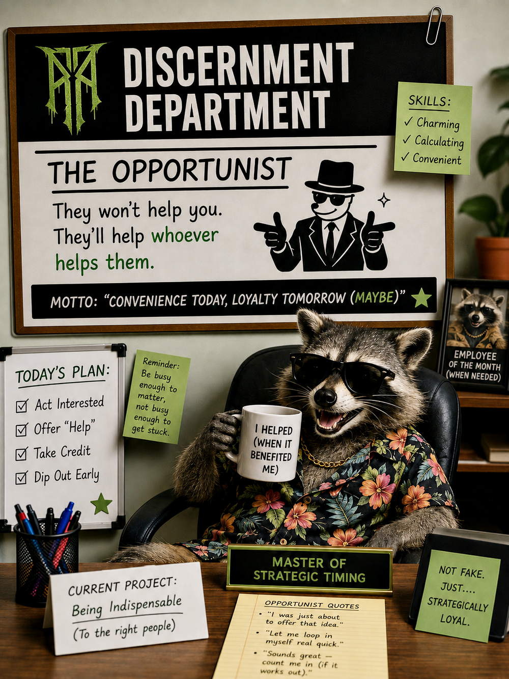 Mr.Reaper Discernment Department 