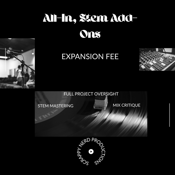 All-In Stem Add-Ons (Tracks 7&8)