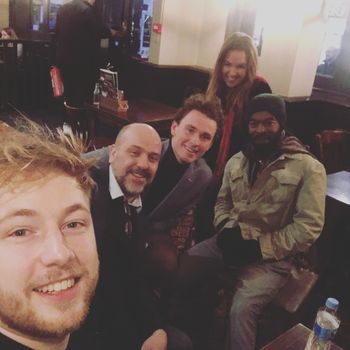 Meeting in Victoria with Rob McCleod and friends
