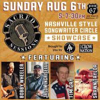Nashville Style Songwriter Circle featuring Bobby Wheeler, Jason Ingriselli, Tim Gay, & Shawn Taylor 