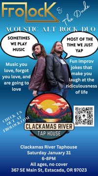 Frolock & The Dude at Clackamas River Taphouse